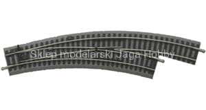 PIKO 55423 ROZJAZD ŁUKOWY BWR R2/ R3 NA PODKŁADZIE