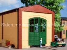 AUHAGEN 80605 Ściany 2326A żółte, bramy zielone