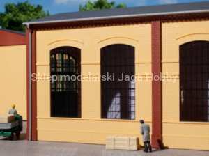 AUHAGEN 80604 Ściany 2326B żółte, okna przemysłowe