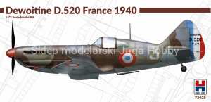 HOBBY 2000 72025 DEWOITINE D.520 FRANCE 1940