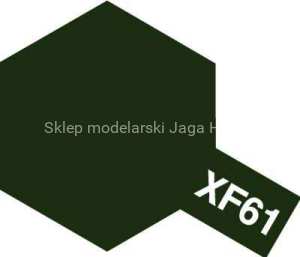 TAMIYA 81761 FARBA AKRYL. MINI XF-61 DARK GREEN