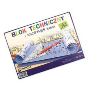 BLOK A-4 TECHNICZNY KOLOR WEK4054