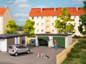 AUHAGEN 11456 GARAŻE PODWÓJNE H0