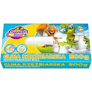 GLINA SAMOUTWARDZALNA 500 gr.BIAŁA SWT0584