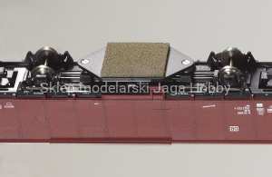 PIKO 56115 GĄBKA DO WAGONU CZYSZCZĄCEGO TORY H0