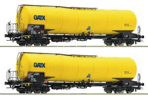 ROCO 76025 ZESTAW 2 CYSTERN Zans GATX H0