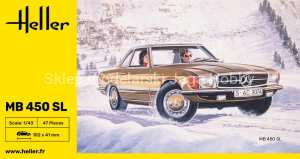 HELLER 80171 STARTER KIT MERCEDES 450 SL