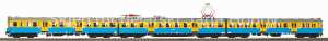 PIKO 51454 ZESPÓŁ TRAKCYJNY EN-57 Ep.V PKP H0