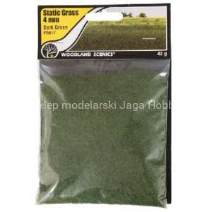 WOODLAND WFS617 TRAWA STATYCZ.CIEMNA ZIELEŃ 4MM