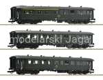 ROCO 6200058 ZESTAW 3 WAGONÓW OSOBOWYCH PKP
