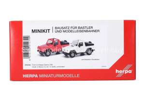 HERPA 012744 MINI KIT 2 SZT.PUCH G-Klasse CABRIO