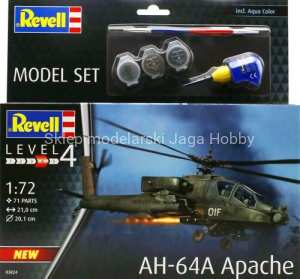 REVELL 63824 MODEL SET AH-64A APACH 1/72