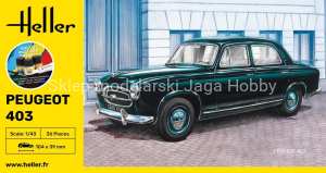 Heller 56161 Starter Set Peugeot 403 1/43