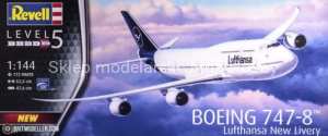 REVELL 03891 BOEING 747-8 LUFTHANSA NEW 1/144