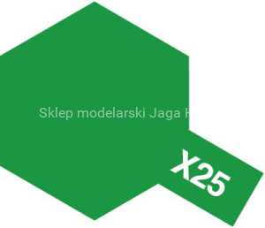 TAMIYA 81525 FARBA AKRYL.MINI X-25 CLEAR GREEN