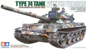 TAMIYA 35168 CZOŁG 74 WINTER VERSION