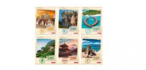 ZESZYT A-4 60K.KRATKA AROUND THE WORLD HL9566126/4