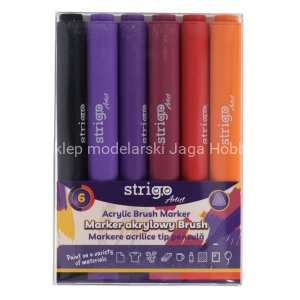 STRIGO MARKER AKRYLOWY ZESTAW 7 6 KOL.PISSC434