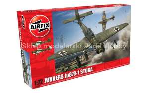 AIRFIX A03087A  SAMOLOT JU87 B01 STUKA 1/72