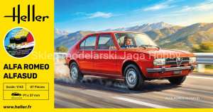 HELLER 56182 STARTER KIT ALFA ROMEO ALFASUD 1/43