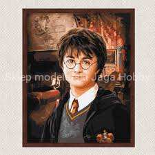 Zestaw do malowa.po numer..WB Harry Potter 8708