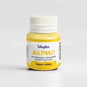 Farba akryl.metaliczna Złoto 20ml.98305
